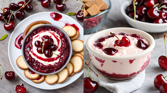 cherry cheesecake dip