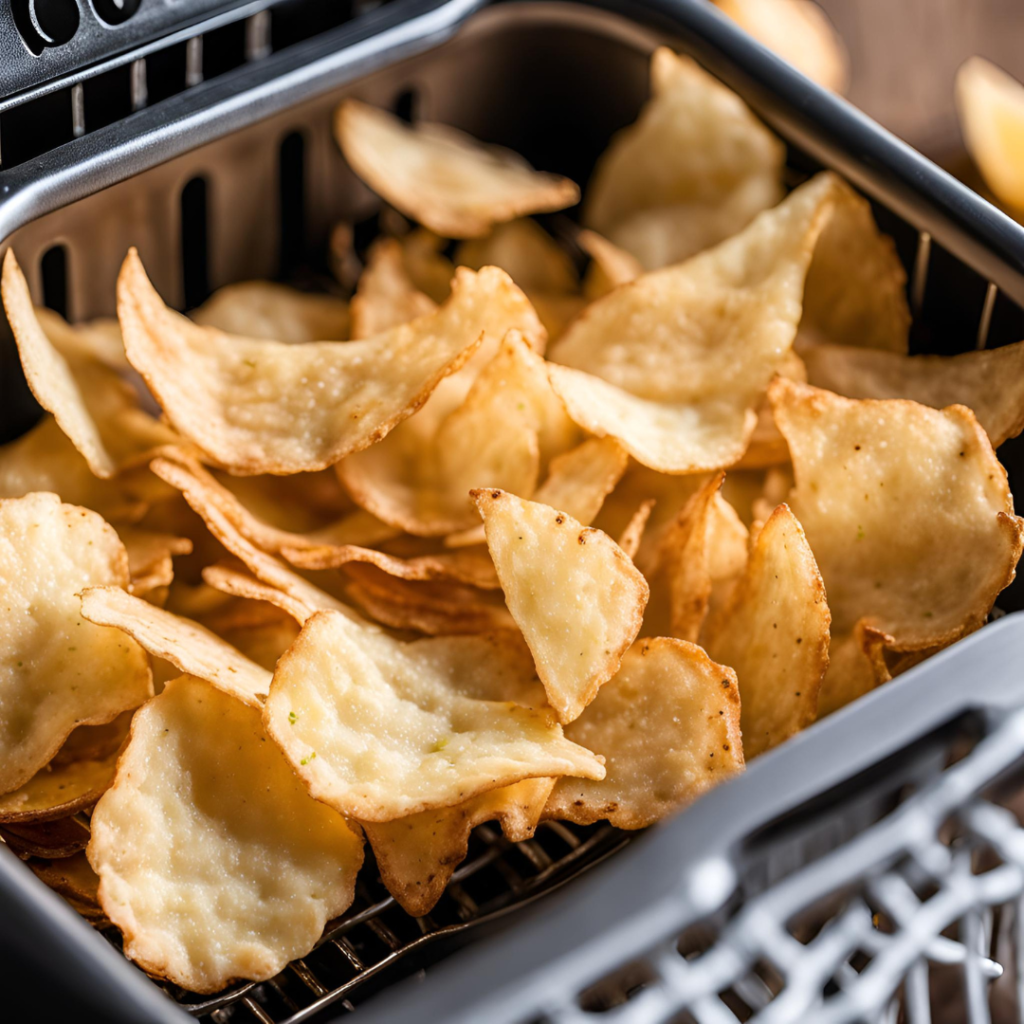 air fryer salt and vinegar chips recipe